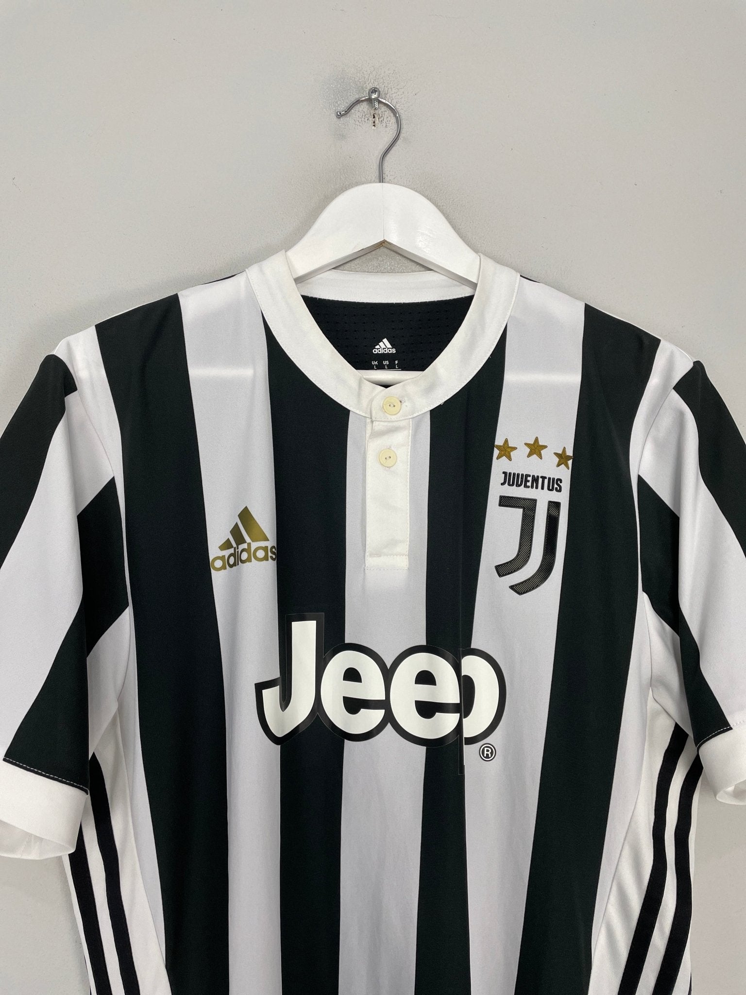 2017/18 JUVENTUS DYBALA #10 *AUTHENTIC* HOME SHIRT (L) ADIDAS