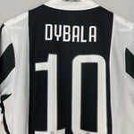 Shop 2017/18 JUVENTUS DYBALA #10 *AUTHENTIC* HOME SHIRT (L) ADIDAS, classic football shirts, vintage football shirts & retro soccer jerseys at Cult Kits