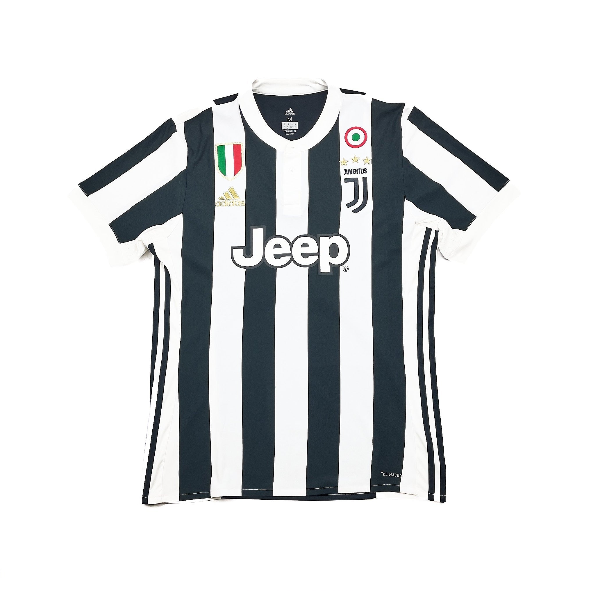 Buy 2017/18 JUVENTUS DYBALA 10 HOME SHIRT (M) ADIDAS ~ Free worldwide shipping available ~ Authentic Vintage Football Shirts from Cult Kits
