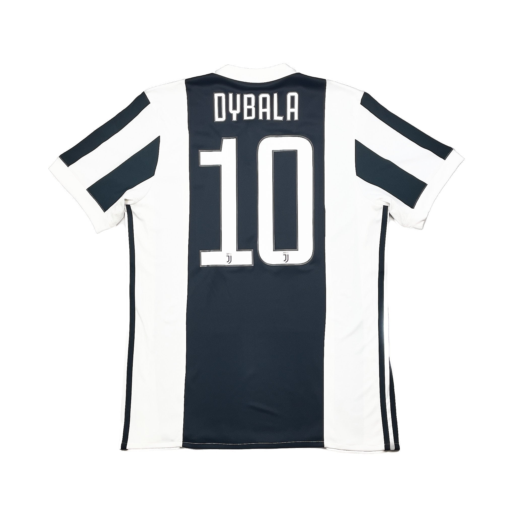 Buy 2017/18 JUVENTUS DYBALA 10 HOME SHIRT (M) ADIDAS ~ Free worldwide shipping available ~ Authentic Vintage Football Shirts from Cult Kits