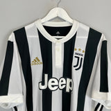 Shop 2017/18 JUVENTUS HOME SHIRT (XL) ADIDAS, classic football shirts, vintage football shirts & retro soccer jerseys at Cult Kits