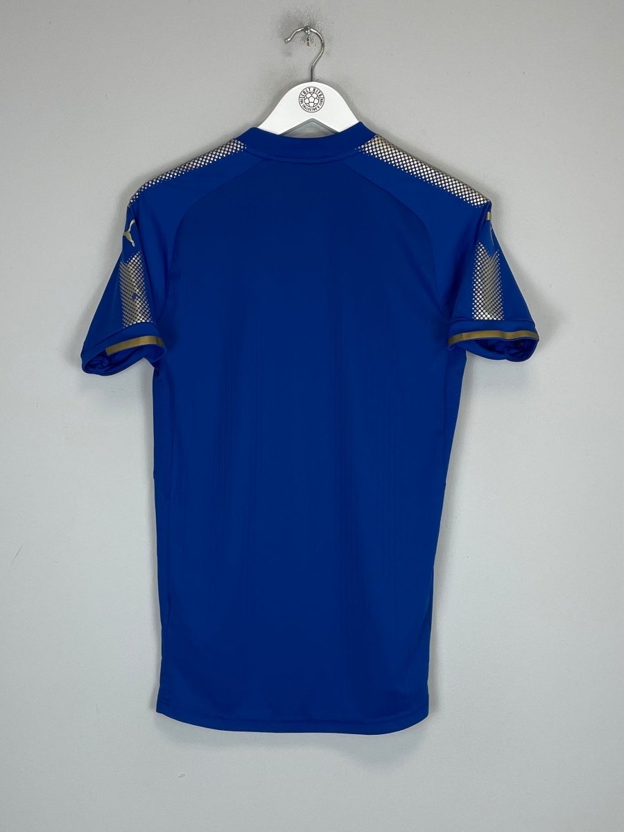 2017/18 LEICESTER CITY HOME SHIRT (S) PUMA - Cult Kits - Small - Buy Vintage Football Shirts, Authentic Retro Football Shirts For Sale, Classic Football Shirts & Soccer Jersey