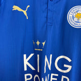 2017/18 LEICESTER CITY HOME SHIRT (S) PUMA - Cult Kits - Small - Buy Vintage Football Shirts, Authentic Retro Football Shirts For Sale, Classic Football Shirts & Soccer Jersey