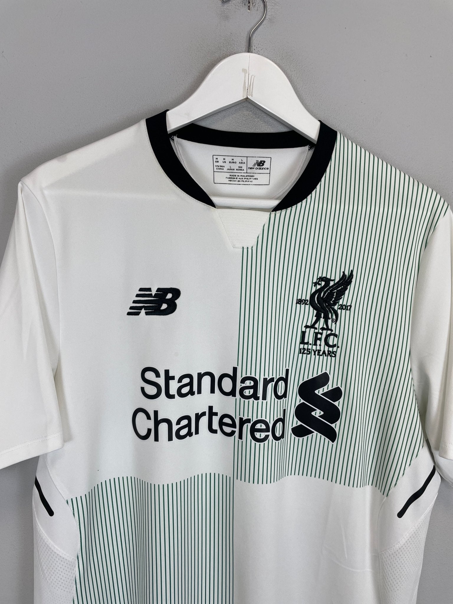 Shop 2017/18 LIVERPOOL ALEXANDER-ARNOLD #66 AWAY SHIRT (M) NEW BALANCE, classic football shirts, vintage football shirts & retro soccer jerseys at Cult Kits
