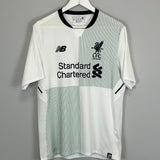 Shop 2017/18 LIVERPOOL ALEXANDER-ARNOLD #66 AWAY SHIRT (M) NEW BALANCE, classic football shirts, vintage football shirts & retro soccer jerseys at Cult Kits