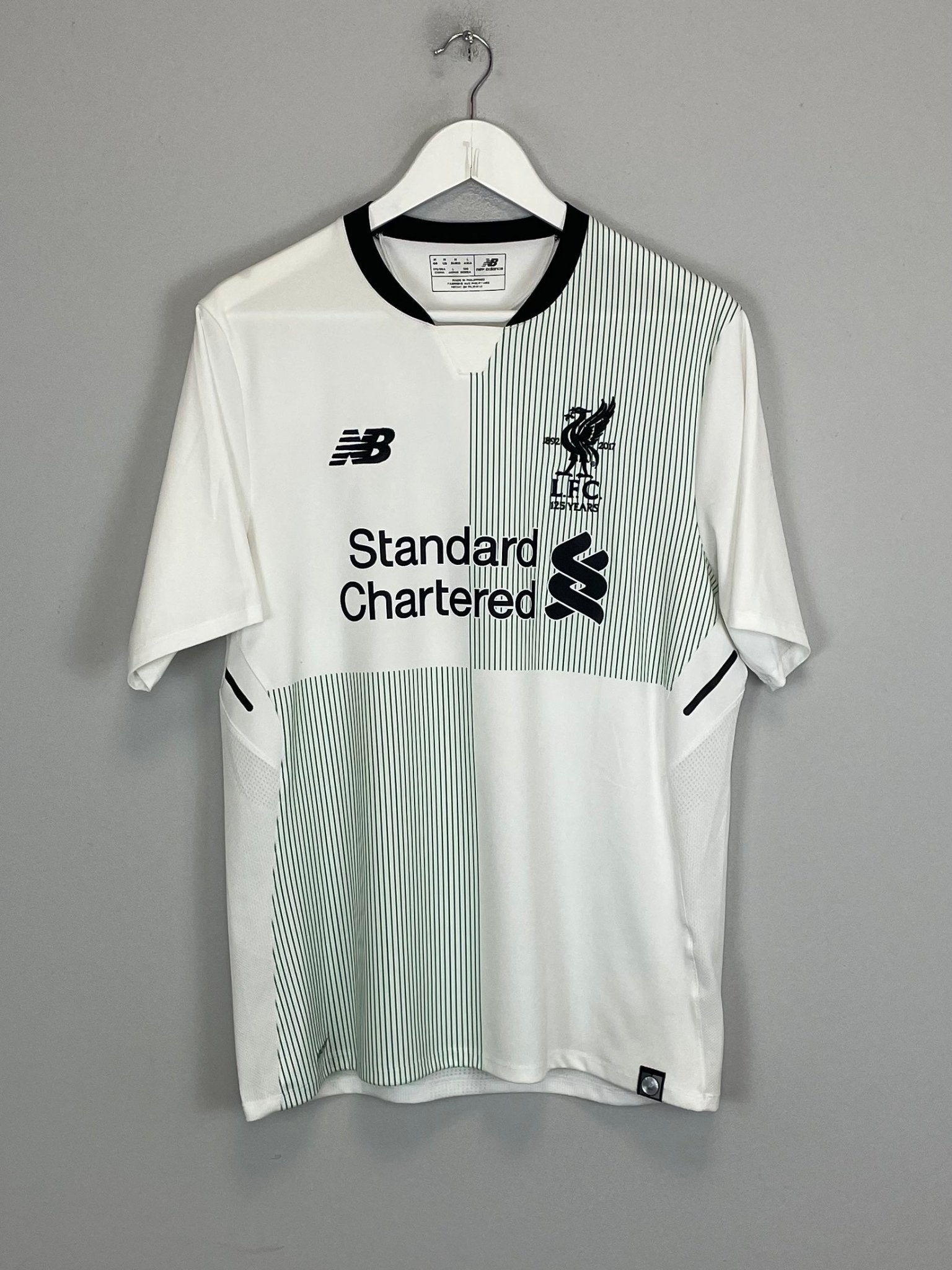 Shop 2017/18 LIVERPOOL ALEXANDER-ARNOLD #66 AWAY SHIRT (M) NEW BALANCE, classic football shirts, vintage football shirts & retro soccer jerseys at Cult Kits