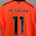 Shop 2017/18 LIVERPOOL M.SALAH #11 *125 YEARS* THIRD SHIRT (L) NEW BALANCE, classic football shirts, vintage football shirts & retro soccer jerseys at Cult Kits