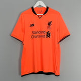 Shop 2017/18 LIVERPOOL M.SALAH #11 *125 YEARS* THIRD SHIRT (L) NEW BALANCE, classic football shirts, vintage football shirts & retro soccer jerseys at Cult Kits