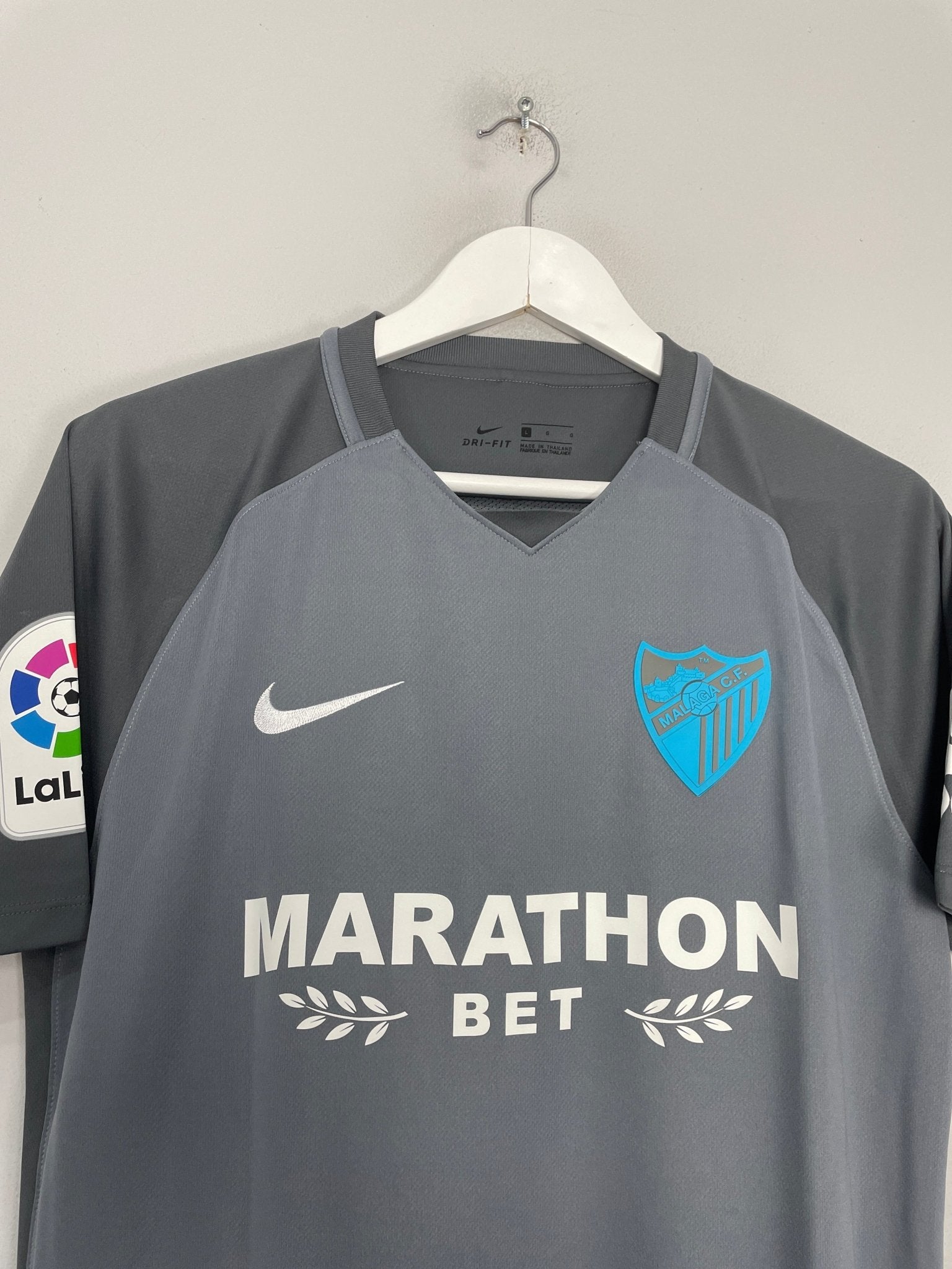 Shop 2017/18 MALAGA AWAY SHIRT (L) NIKE, classic football shirts, vintage football shirts & retro soccer jerseys at Cult Kits