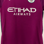 Shop 2017/18 MANCHESTER CITY AWAY SHIRT (S) NIKE, classic football shirts, vintage football shirts & retro soccer jerseys at Cult Kits