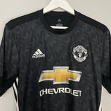 Shop 2017/18 MANCHESTER UNITED AWAY SHIRT (M) ADIDAS, classic football shirts, vintage football shirts & retro soccer jerseys at Cult Kits