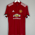 Shop 2017/18 MANCHESTER UNITED HOME SHIRT (S) ADIDAS, classic football shirts, vintage football shirts & retro soccer jerseys at Cult Kits