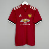 Shop 2017/18 MANCHESTER UNITED IBRAHIMOVIC #10 *AUTHENTIC* HOME SHIRT (M) ADIDAS, classic football shirts, vintage football shirts & retro soccer jerseys at Cult Kits