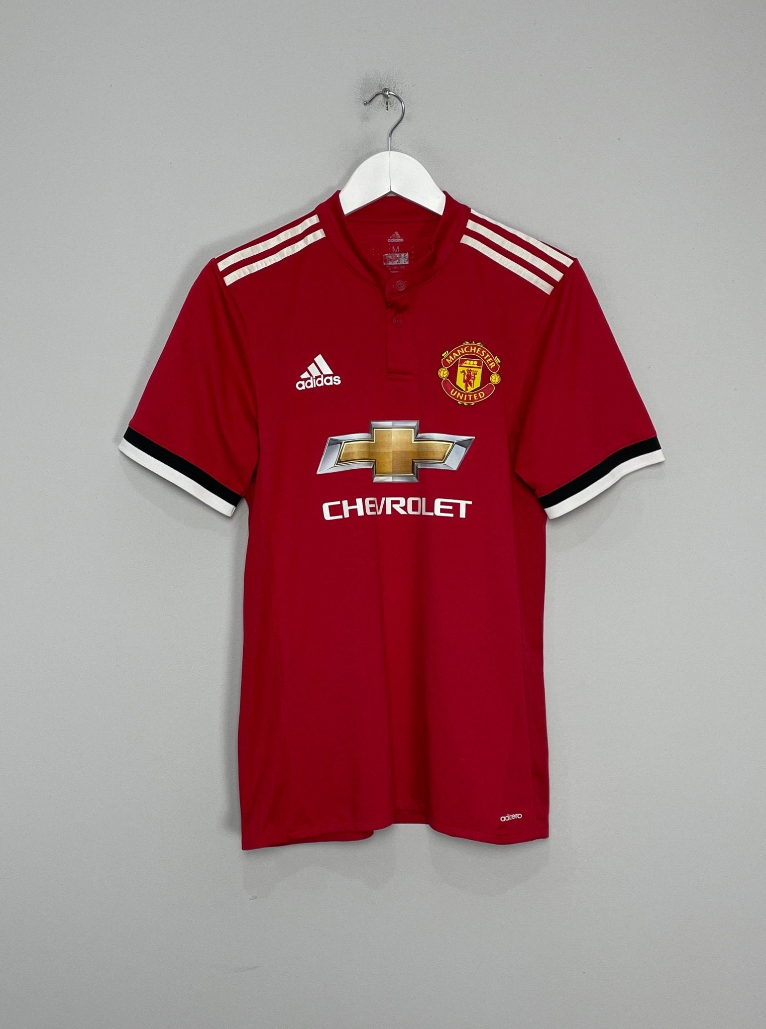 Shop 2017/18 MANCHESTER UNITED IBRAHIMOVIC #10 *AUTHENTIC* HOME SHIRT (M) ADIDAS, classic football shirts, vintage football shirts & retro soccer jerseys at Cult Kits