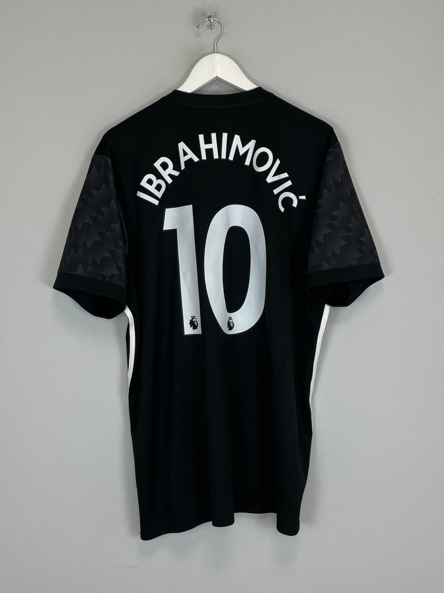 Shop 2017/18 MANCHESTER UNITED IBRAHIMOVIC #10 AWAY SHIRT (XL) ADIDAS, classic football shirts, vintage football shirts & retro soccer jerseys at Cult Kits