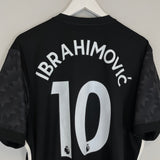 Shop 2017/18 MANCHESTER UNITED IBRAHIMOVIC #10 AWAY SHIRT (XL) ADIDAS, classic football shirts, vintage football shirts & retro soccer jerseys at Cult Kits
