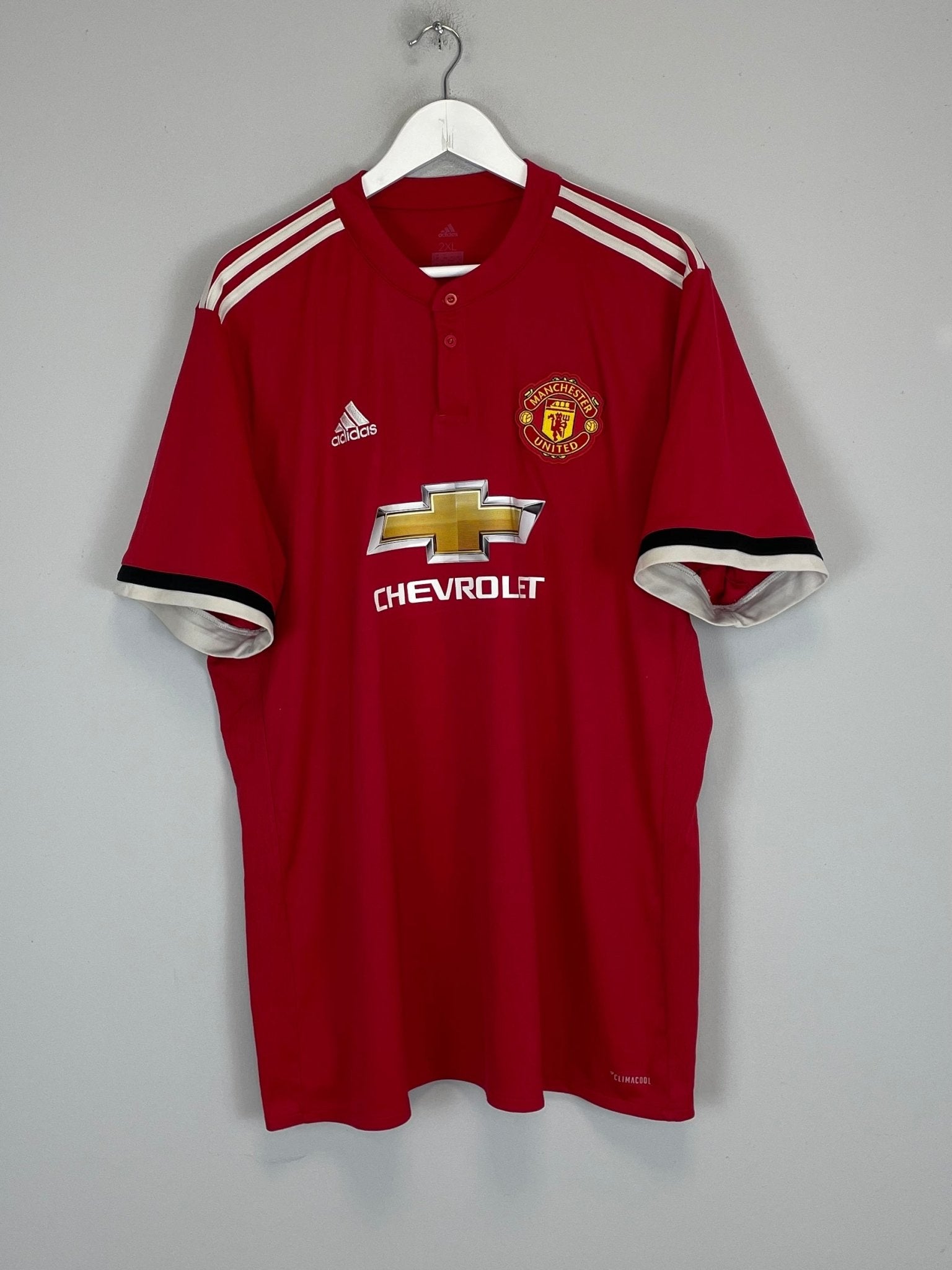 Shop 2017/18 MANCHESTER UNITED IBRAHIMOVIC #10 HOME SHIRT (XXL) ADIDAS, classic football shirts, vintage football shirts & retro soccer jerseys at Cult Kits