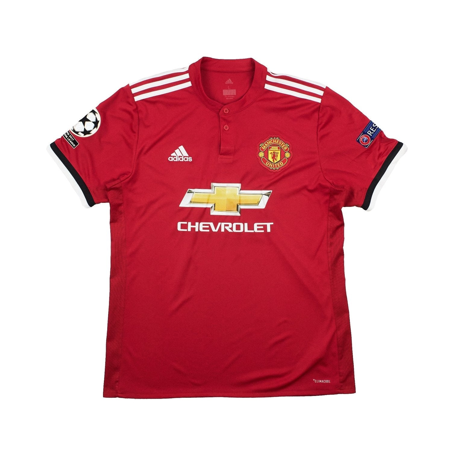 2017 Manchester United Adidas football shirt - view 2 - Cult Kits