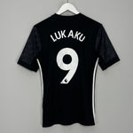 Shop 2017/18 MANCHESTER UNITED LUKAKU #9 AWAY SHIRT (XL.KIDS) ADIDAS, classic football shirts, vintage football shirts & retro soccer jerseys at Cult Kits