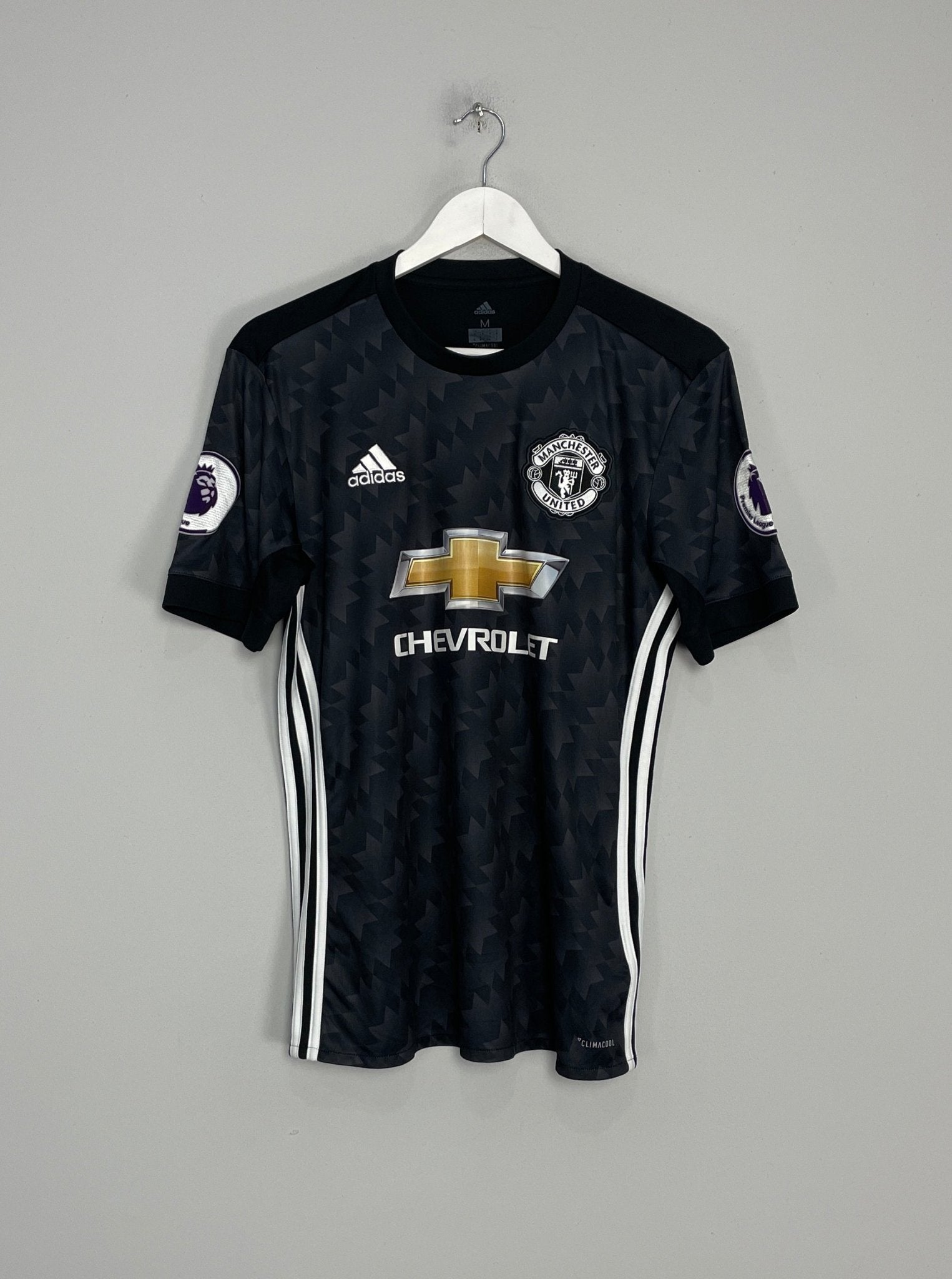 Shop 2017/18 MANCHESTER UNITED POGBA #6 AWAY SHIRT (M) ADIDAS, classic football shirts, vintage football shirts & retro soccer jerseys at Cult Kits