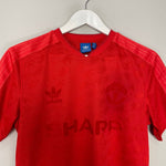 Shop 2017/18 MANCHESTER UNITED RETRO SHIRT (M) ADIDAS ORIGINALS, classic football shirts, vintage football shirts & retro soccer jerseys at Cult Kits