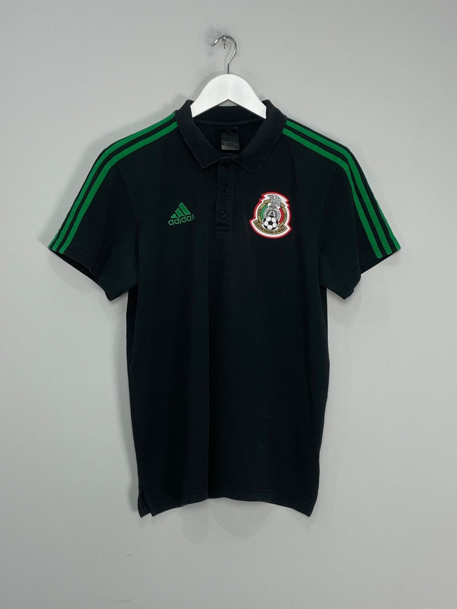 Shop 2017/18 MEXICO POLO SHIRT (L) ADIDAS, classic football shirts, vintage football shirts & retro soccer jerseys at Cult Kits