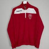 Shop 2017/18 MONZA 1/4 ZIP JACKET (L) MACRON, classic football shirts, vintage football shirts & retro soccer jerseys at Cult Kits