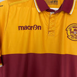 Shop 2017/18 MOTHERWELL HOME SHIRT (M) MACRON, classic football shirts, vintage football shirts & retro soccer jerseys at Cult Kits