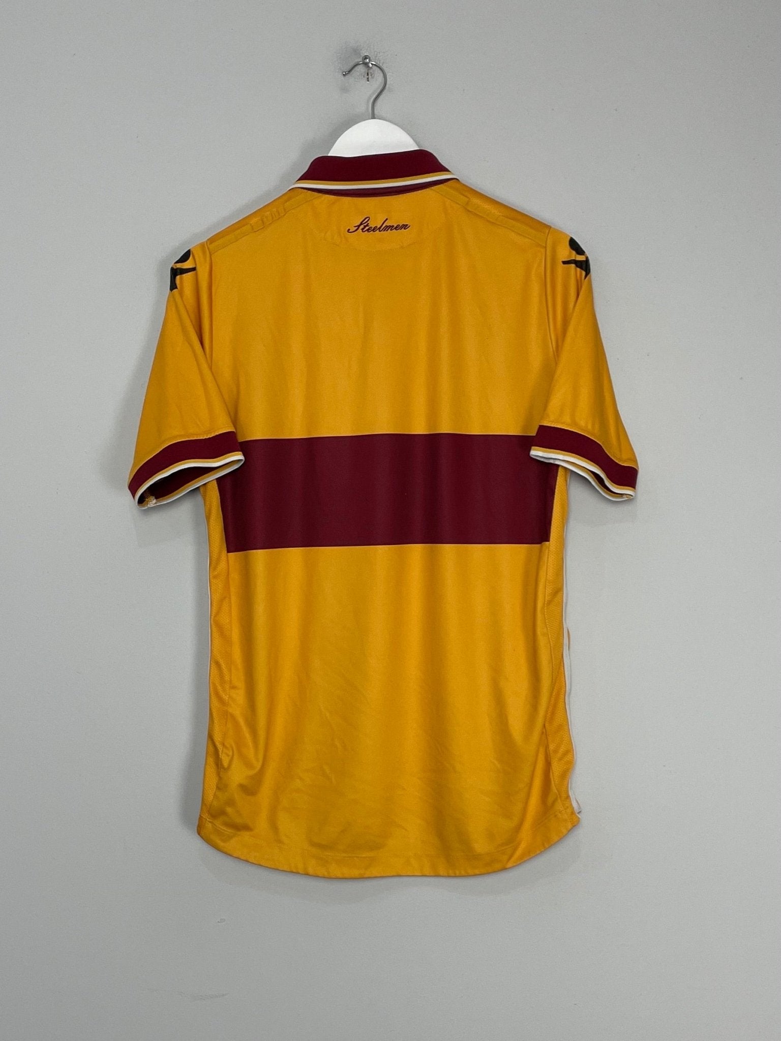 Shop 2017/18 MOTHERWELL HOME SHIRT (M) MACRON, classic football shirts, vintage football shirts & retro soccer jerseys at Cult Kits