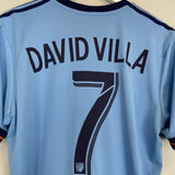 2017/18 NEW YORK CITY DAVID VILLA 7 HOME SHIRT (M) ADIDAS - Cult Kits - Medium - Buy Vintage Football Shirts, Authentic Retro Football Shirts For Sale, Classic Football Shirts & Soccer Jersey