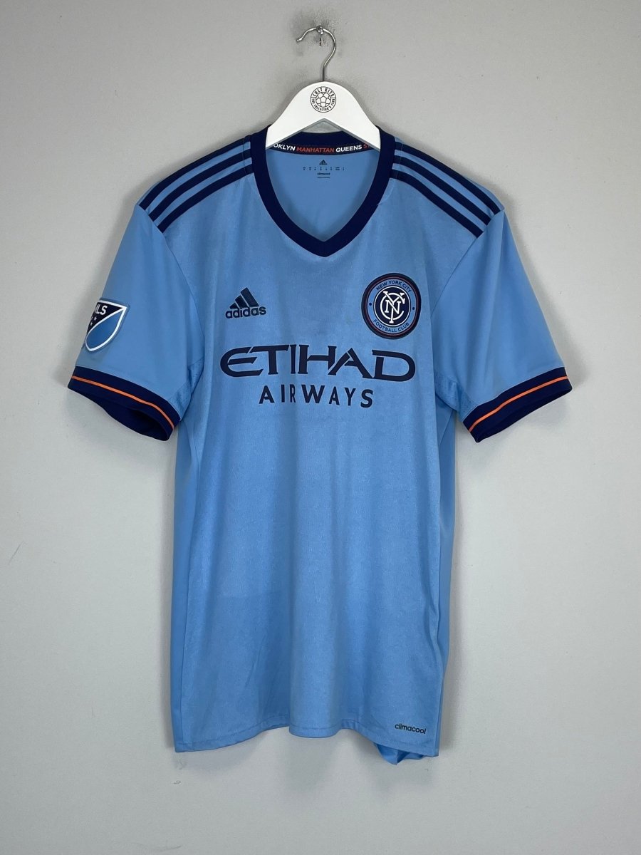2017/18 NEW YORK CITY DAVID VILLA 7 HOME SHIRT (M) ADIDAS - Cult Kits - Medium - Buy Vintage Football Shirts, Authentic Retro Football Shirts For Sale, Classic Football Shirts & Soccer Jersey
