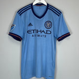 2017/18 NEW YORK CITY DAVID VILLA 7 HOME SHIRT (M) ADIDAS - Cult Kits - Medium - Buy Vintage Football Shirts, Authentic Retro Football Shirts For Sale, Classic Football Shirts & Soccer Jersey