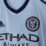 2017/18 NEW YORK CITY DAVID VILLA 7 HOME SHIRT (M) ADIDAS - Cult Kits - Medium - Buy Vintage Football Shirts, Authentic Retro Football Shirts For Sale, Classic Football Shirts & Soccer Jersey