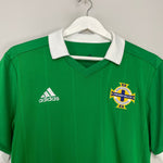 Shop 2017/18 NORTHERN IRELAND HOME SHIRT (M) ADIDAS, classic football shirts, vintage football shirts & retro soccer jerseys at Cult Kits