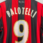 Shop 2017/18 OGC NICE BALOTELLI #9 HOME SHIRT (XL) MACRON, classic football shirts, vintage football shirts & retro soccer jerseys at Cult Kits