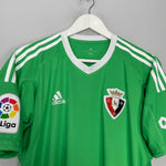 Shop 2017/18 OSASUNA MANUH #13 *PLAYER ISSUE* GK SHIRT (M) ADIDAS, classic football shirts, vintage football shirts & retro soccer jerseys at Cult Kits