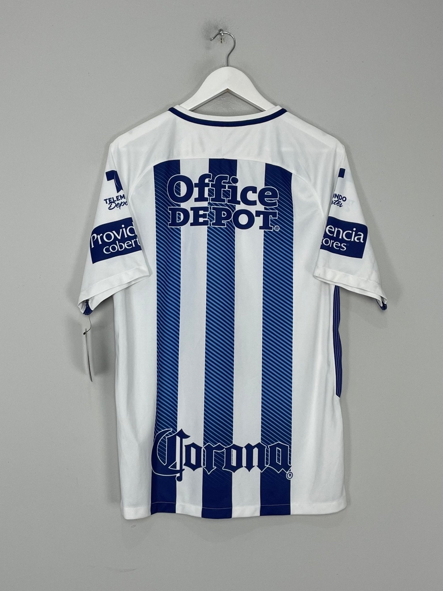 Shop 2017/18 PACHUCA *BNWT* HOME SHIRT (L) NIKE, classic football shirts, vintage football shirts & retro soccer jerseys at Cult Kits
