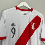 Shop 2017/18 PERU GUERRERO #9 HOME SHIRT (L) UMBRO, classic football shirts, vintage football shirts & retro soccer jerseys at Cult Kits