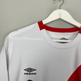 Shop 2017/18 PERU GUERRERO #9 HOME SHIRT (L) UMBRO, classic football shirts, vintage football shirts & retro soccer jerseys at Cult Kits