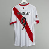 Shop 2017/18 PERU GUERRERO #9 HOME SHIRT (L) UMBRO, classic football shirts, vintage football shirts & retro soccer jerseys at Cult Kits