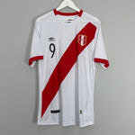 Shop 2017/18 PERU GUERRERO #9 HOME SHIRT (L) UMBRO, classic football shirts, vintage football shirts & retro soccer jerseys at Cult Kits