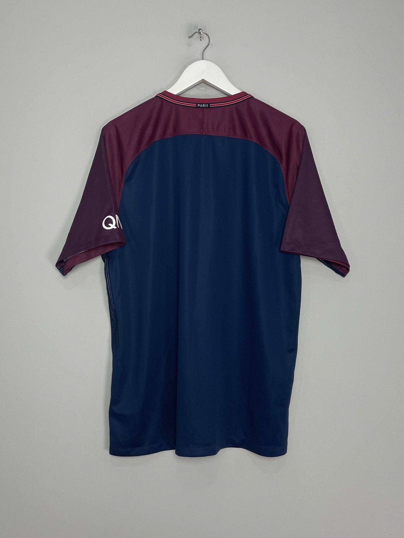 Shop 2017/18 PSG HOME SHIRT (XL) NIKE, classic football shirts, vintage football shirts & retro soccer jerseys at Cult Kits