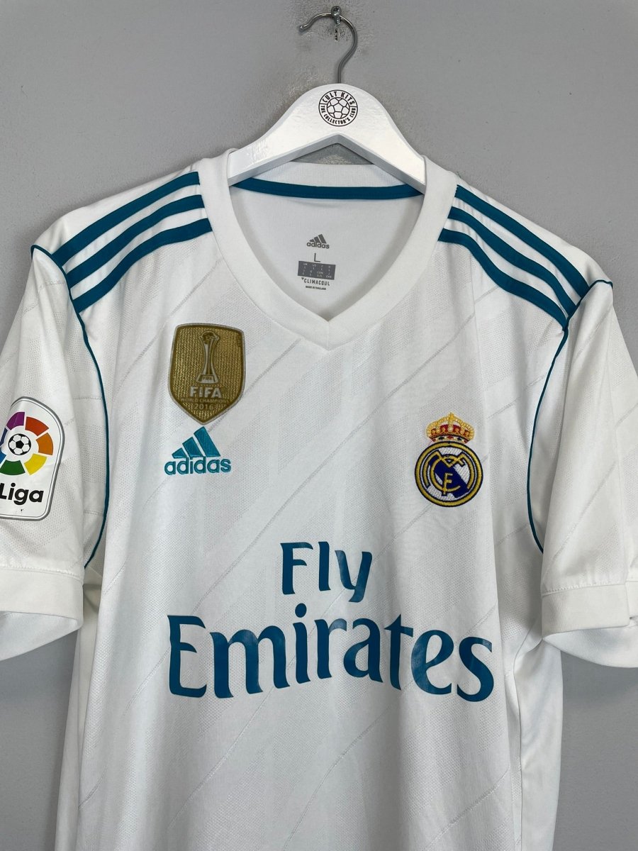 2017/18 REAL MADRID ASENSIO 20 HOME SHIRT (L) ADIDAS - Cult Kits - Large - Buy Vintage Football Shirts, Authentic Retro Football Shirts For Sale, Classic Football Shirts & Soccer Jersey