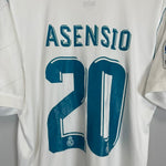 2017/18 REAL MADRID ASENSIO 20 HOME SHIRT (L) ADIDAS - Cult Kits - Large - Buy Vintage Football Shirts, Authentic Retro Football Shirts For Sale, Classic Football Shirts & Soccer Jersey