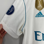 Shop 2017/18 REAL MADRID KROOS #8 HOME SHIRT (M) ADIDAS, classic football shirts, vintage football shirts & retro soccer jerseys at Cult Kits