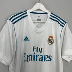 Shop 2017/18 REAL MADRID MARCELO #12 HOME SHIRT (XL) ADIDAS, classic football shirts, vintage football shirts & retro soccer jerseys at Cult Kits