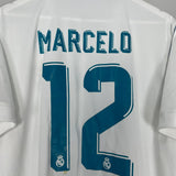 Shop 2017/18 REAL MADRID MARCELO #12 HOME SHIRT (XL) ADIDAS, classic football shirts, vintage football shirts & retro soccer jerseys at Cult Kits