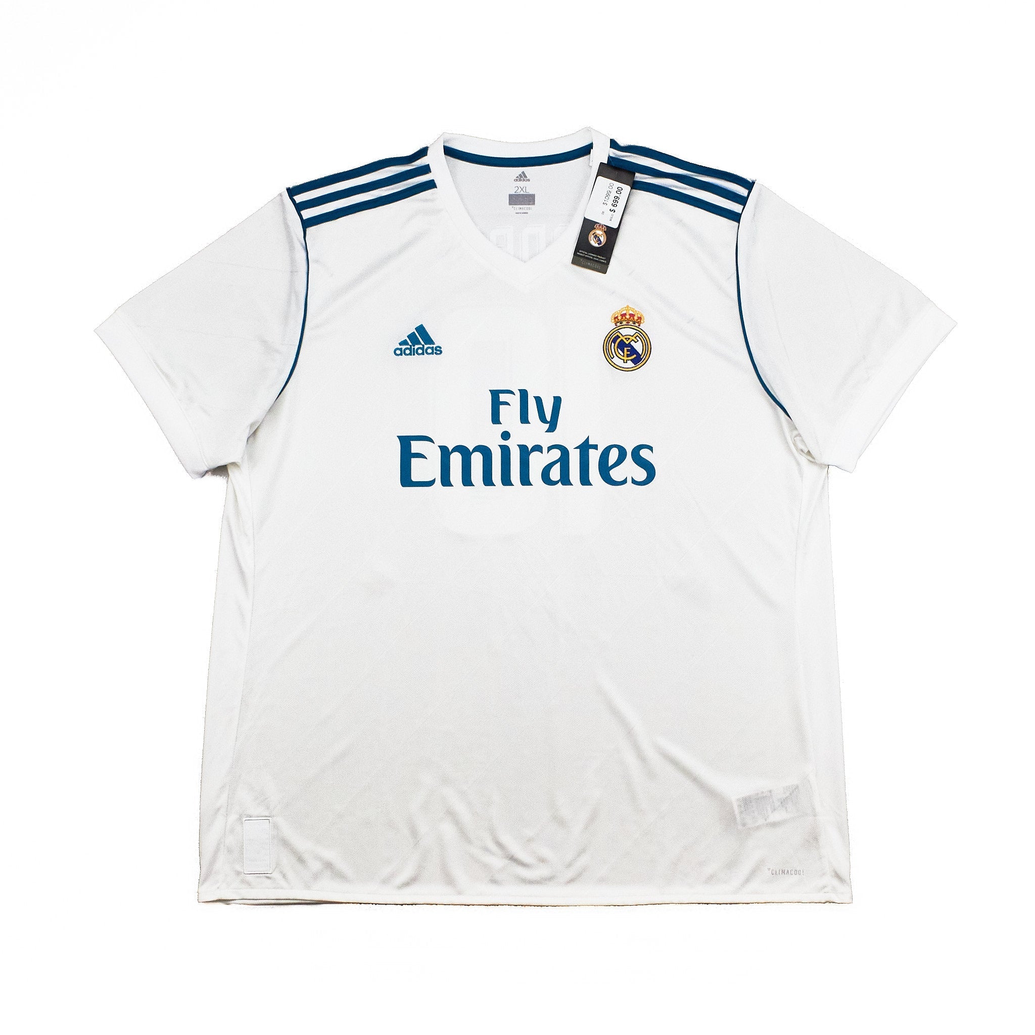 Buy 2017/18 Real Madrid Modric 10 BNWT Home Shirt (XXL) Adidas ~ Free worldwide shipping ~ Authentic Vintage Football Shirts from Cult Kits