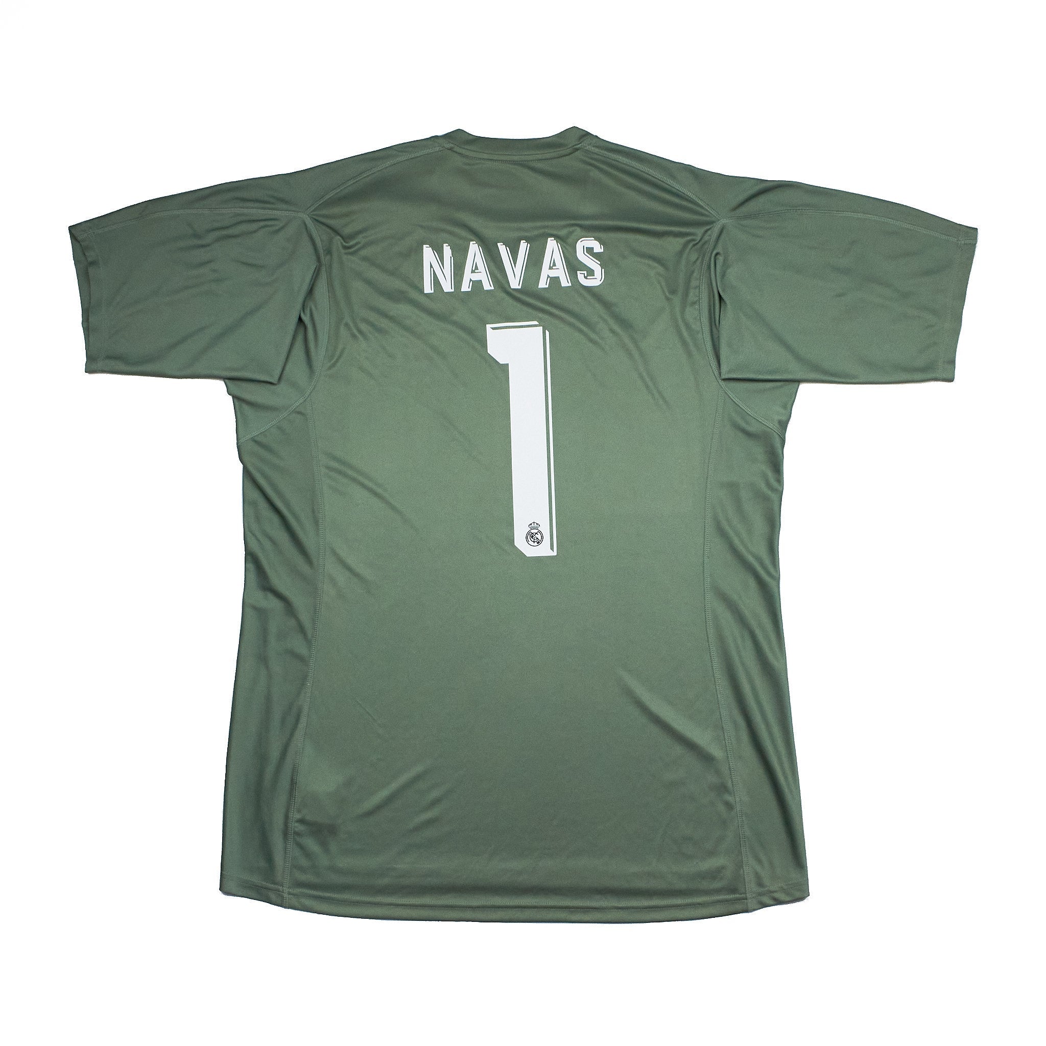 Buy 2017/18 Real Madrid Navas 1 GK Away Shirt (XL) Adidas ~ Free worldwide shipping ~ Authentic Vintage Football Shirts from Cult Kits