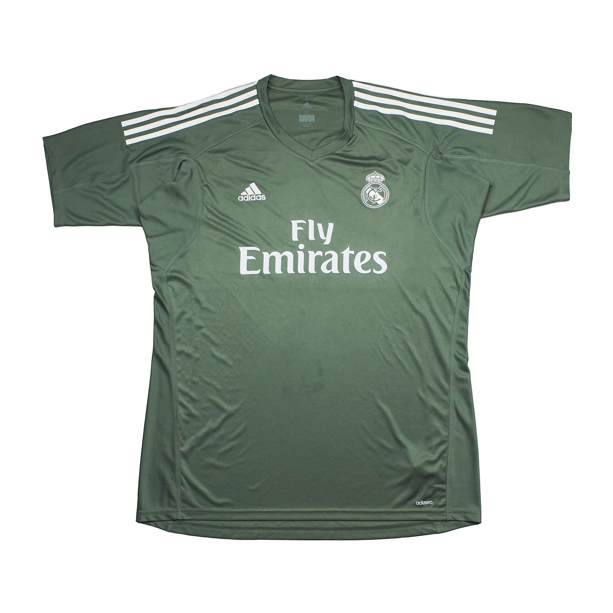 Buy 2017/18 Real Madrid Navas 1 GK Away Shirt (XL) Adidas ~ Free worldwide shipping ~ Authentic Vintage Football Shirts from Cult Kits